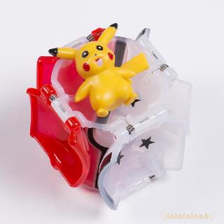◕Ω◕Pokemon Pokeball Pop-up Hoạt Hình Nhựa BALL Pikachu Quái Vật Đồ Chơi Trẻ Em Quà Tặng