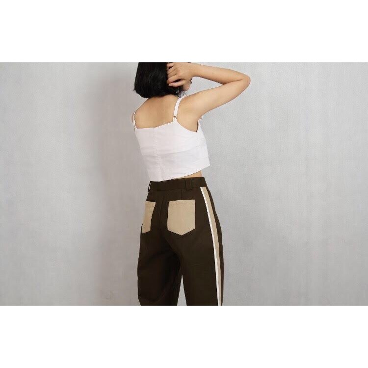 Quần Baggy Túi Phối Màu