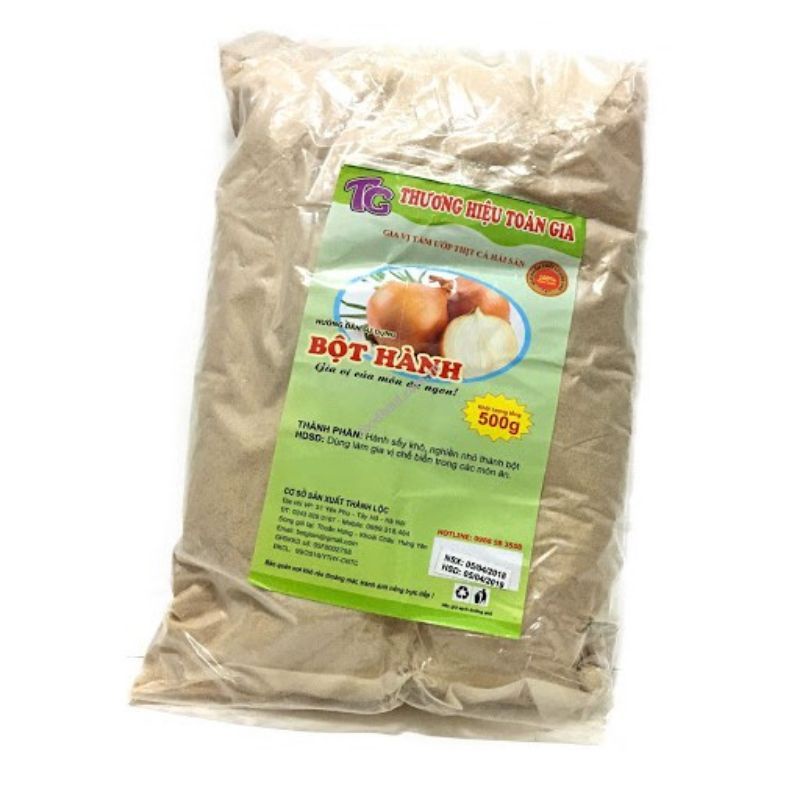 Bột hành tây nguyên chất 100g