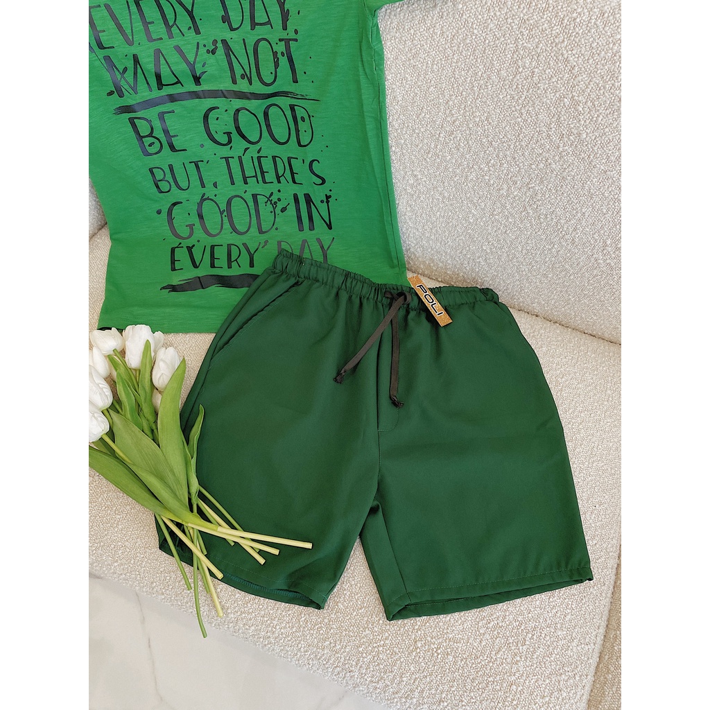 Set đồ POLI cực thoáng mát, mát mẻ và thoải mái