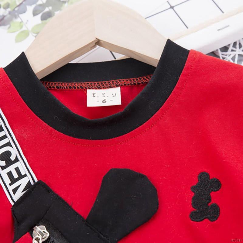 Set Áo Quần Hình Túi Đeo Chéo Thời Trang Cho Bé Trai