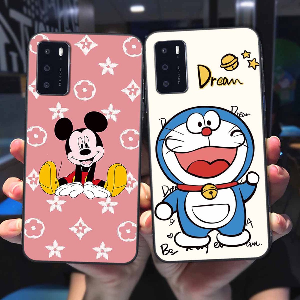 Ốp lưng Oppo A16 hình bạch tuyết, thời trang, mèo chuột phong cách - Giá rẻ nhất