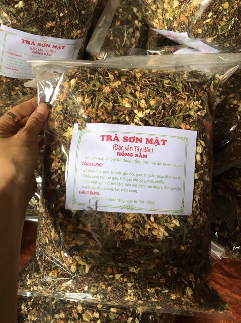 1kg trà sơn mật hồng sâm giá đặc biệt Tri Ân khách hàng