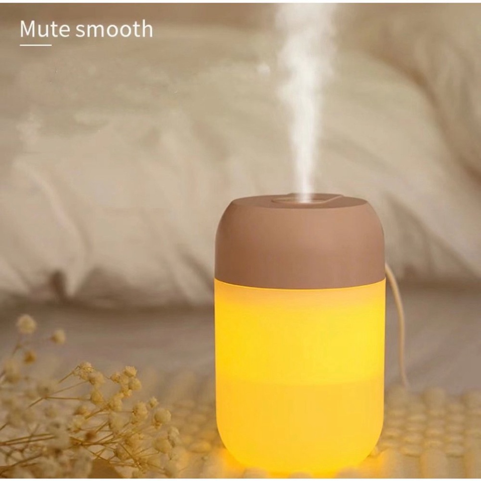 [VIDEO] Máy phun sương, khuếch tán tinh dầu thơm, có đèn led làm đèn ngủ