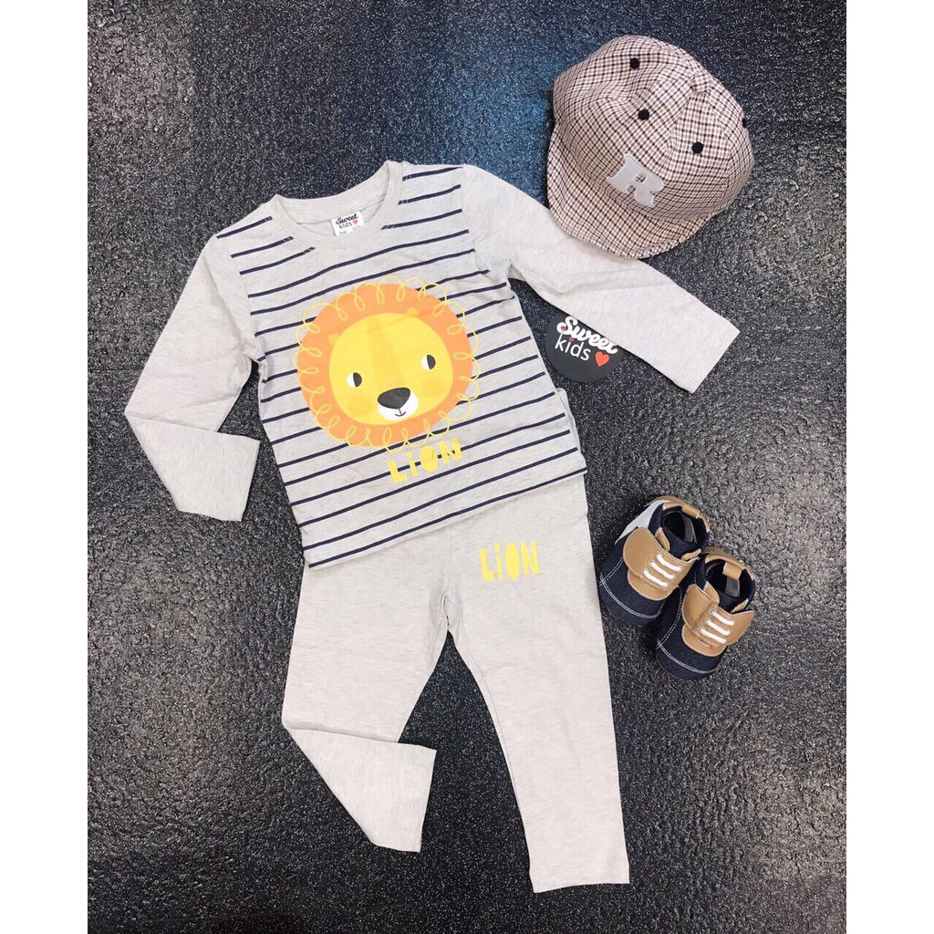 Bộ dài tay cotton sweet kids 419Bộ dài tay cotton sweet kids 419