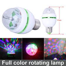 Bóng Đèn Led Vũ Trường Gia Đình Xoay 360 Độ Đui Tròn (LOẠI TRẮNG DÀI)