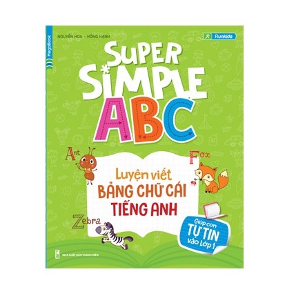 Sách Combo luyện viết chữ cái tiếng Anh cho bé vào lớp 1 MEGATH9662