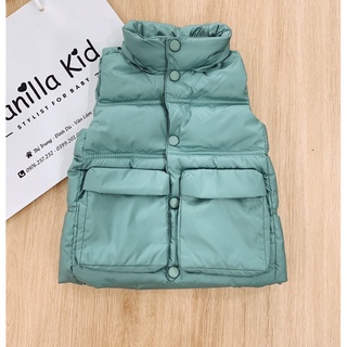 Áo khoác phao gile túi hộp Old navy cho bé