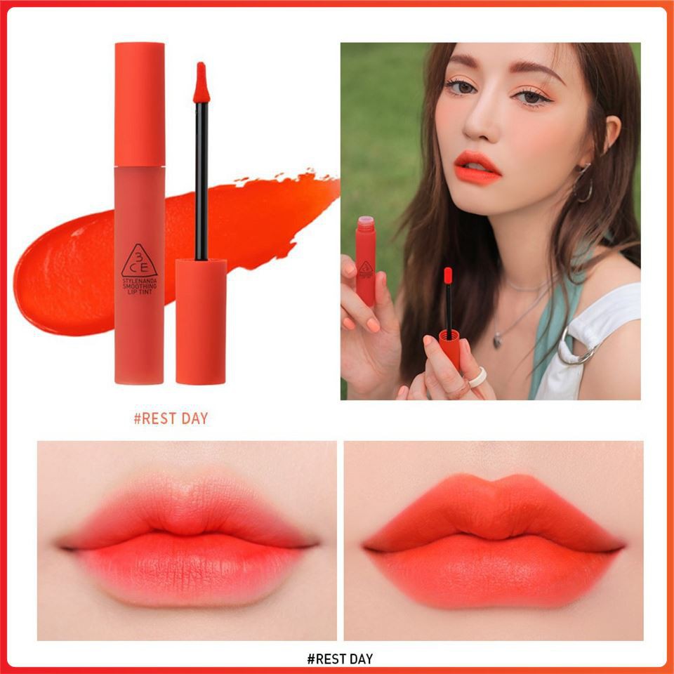 Son 3CE Velvet Lip tint - Going right, Taupe, Best ever, Private, Near and dear, Pink break