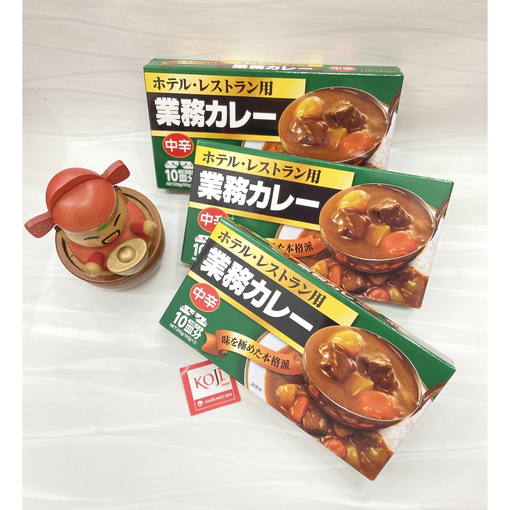 Viên Cari/ sốt vang/ sốt kem kiểu Nhật Kobe Bussan