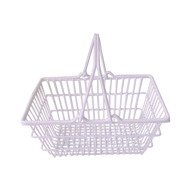 Giỏ Sắt Đựng Đồ Có Tay Cầm Tiện Dụng Phong Cách Bắc Âu