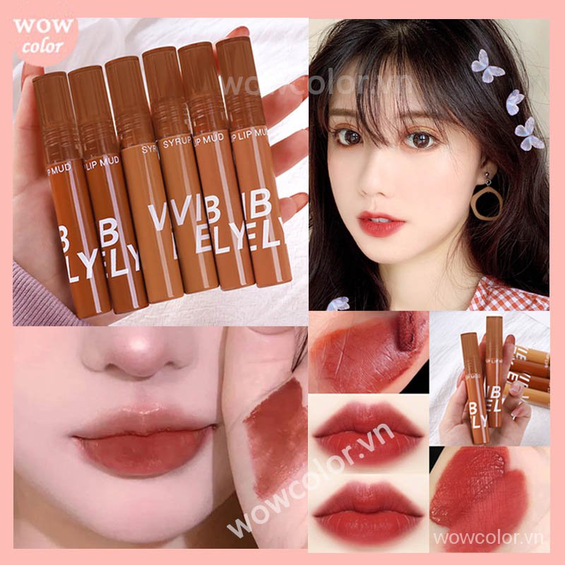 [Hàng mới về] Son kem VIBELY 2.2g trang điểm lâu trôi chống thấm nước thời trang