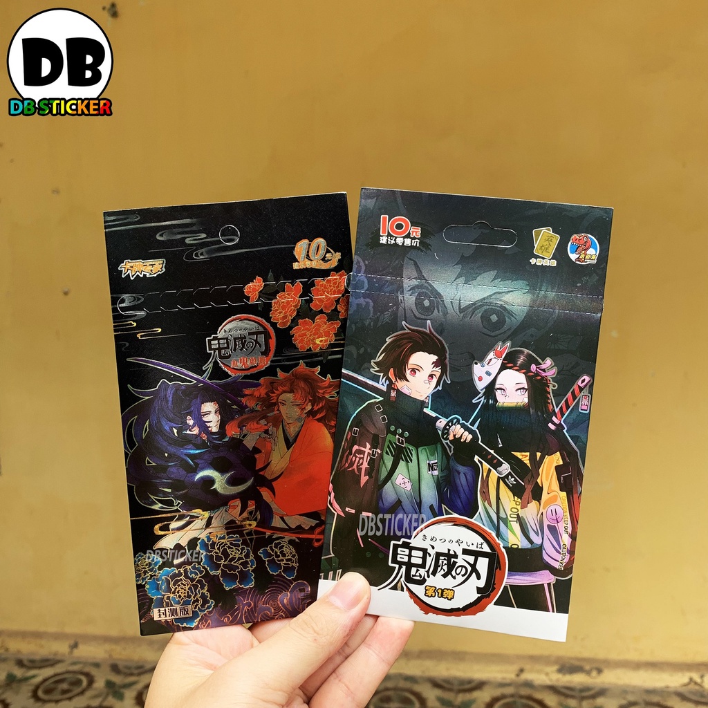 Thẻ nhân phẩm Kimetsu No Yaiba, bộ thẻ bài tổng hợp anime Thanh gươm diệt quỷ cực đẹp