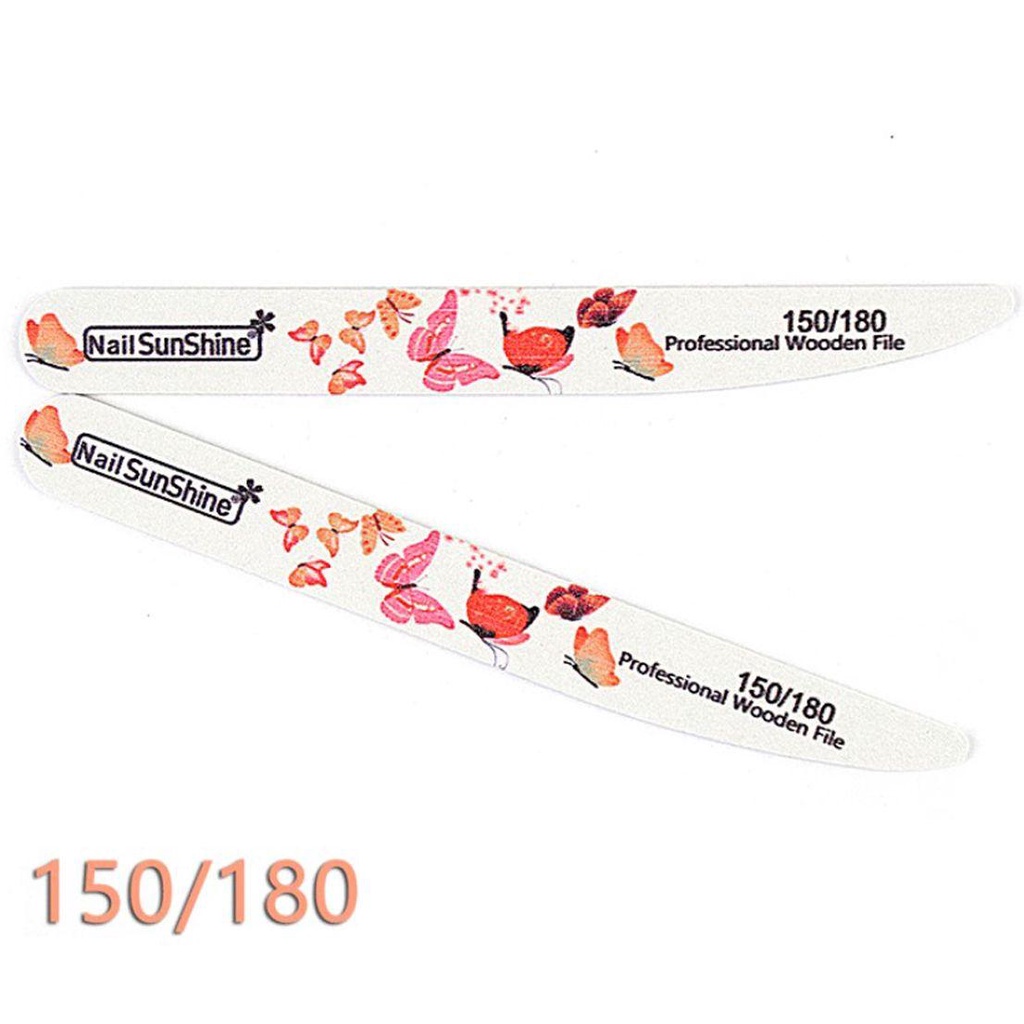 OCEANMAP Bộ 10 Cây Dũa Móng Tay Chuyên Dụng Cho Salon Làm Đẹp