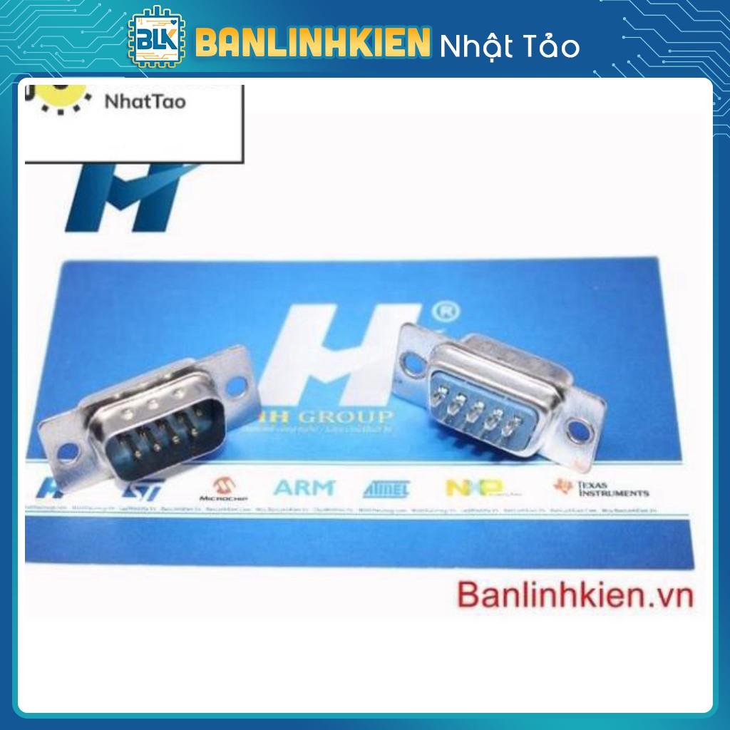 DB9 Đực Thẳng (Hàn Dây) Mã LK_01112