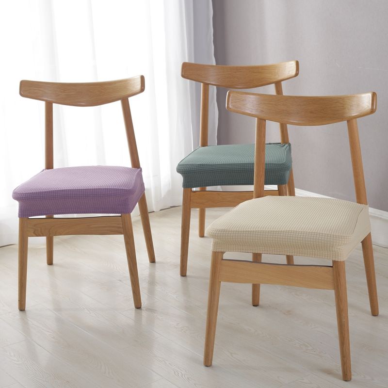 Vỏ Bọc Ghế Dệt Kim Dày Co Giãn Thiết Kế Đơn Giản Độc Đáo