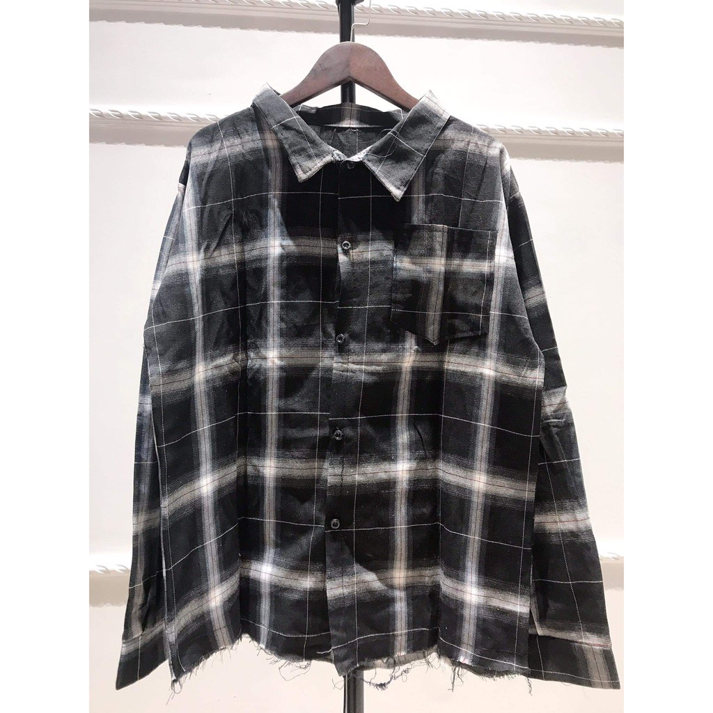 [Mã FAMAYWA giảm 10K đơn 50K] ÁO SOMI CARO DÁNG RỘNG FLANEL UNISEX NAM NỮ | BigBuy360 - bigbuy360.vn