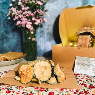 Bí đao thái lát sấy lạnh handmade 50gr _bột store