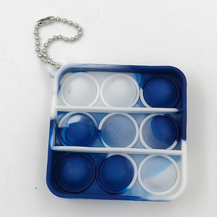 Móc Khóa Có Bong Bóng Đồ Chơi Giảm Căng Thẳng