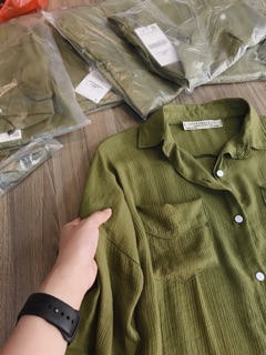 Sơmi đũi lụa