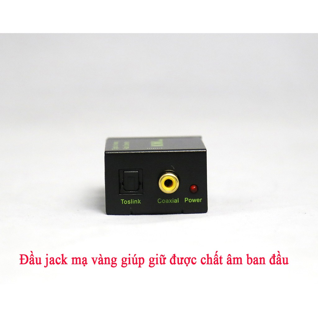 BỘ CHUYỂN ĐỔI ÂM THANH DIGITAL SANG ANALOG KIWI KA01 - HÀNG CHÍNH HÃNG