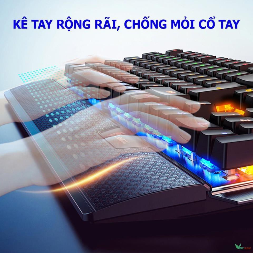 [Mã 159ELSALE hoàn 7% đơn 300K] Bàn phím cơ Gaming K100 / zk4 Full LED