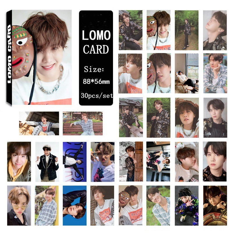 Bộ ảnh Lomo card BTS cực đẹp hình từng thành viên nhóm