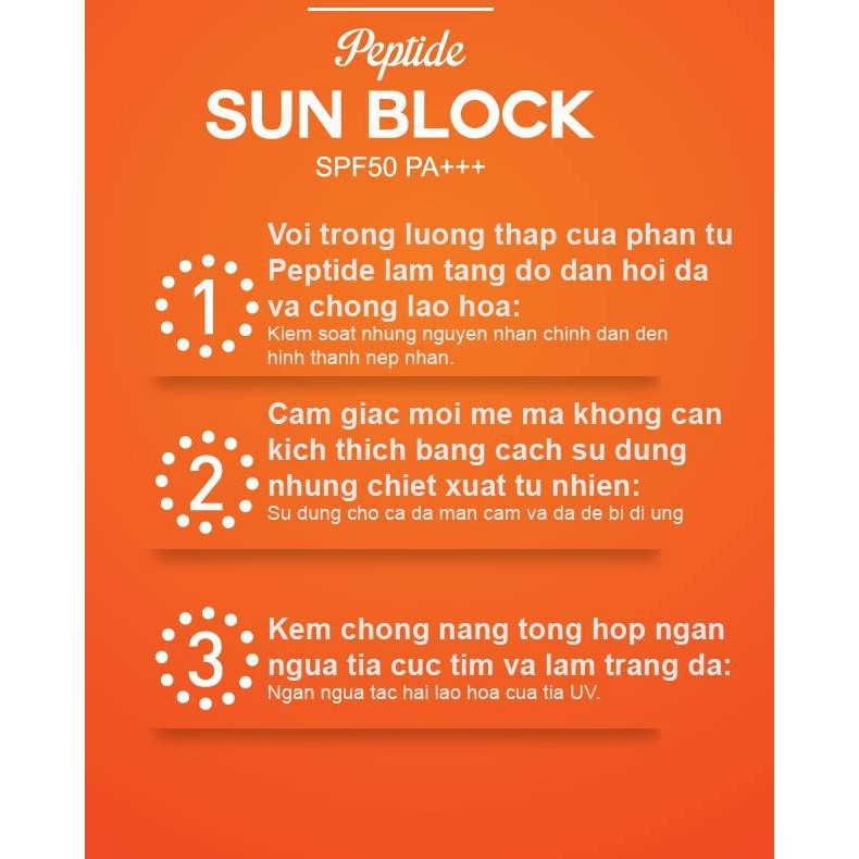 Bộ Đôi Sản Phẩm Bảo Vệ Dưỡng Trắng Cho Da Mặt Nạ Lisse Real Hydrogen Mask 200g và Kem Chống Nắng Sun Peptide 50g