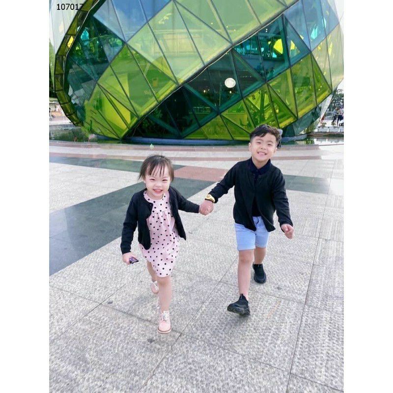 Áo khoác len cadigan bé trai, bé gái