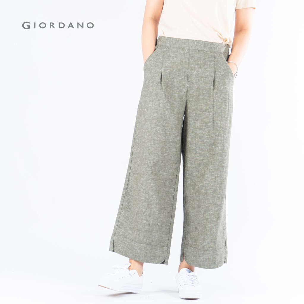 Quần Ống Rộng Nữ Giordano 05420202 | BigBuy360 - bigbuy360.vn