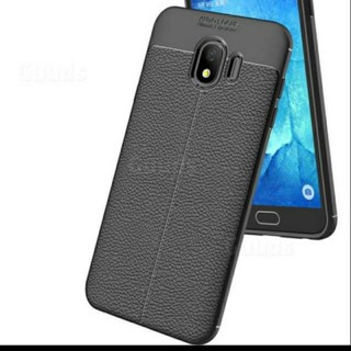 Ốp lưng silicon vân da, chống sốc auto focus galaxy j4 2018
