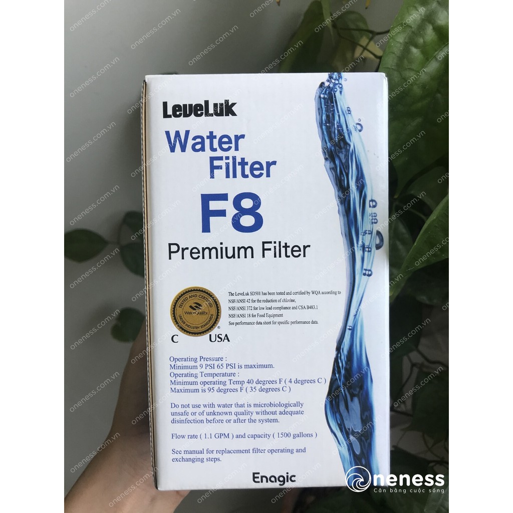 Lõi Lọc Trong Máy Lọc Nước Điện Giải Kangen Leveluk K8, SD501, JRII, Super 501 - [Cục Lọc Trong K8 - Filter Enagic]