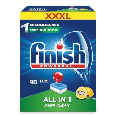 Viên rửa bát Finish All-in-1 nhập khẩu chính hãng