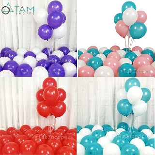 [DÀY ĐẸP] Set 10 bong bóng trang trí tiệc tông màu rực rỡ PA-BBCS-05