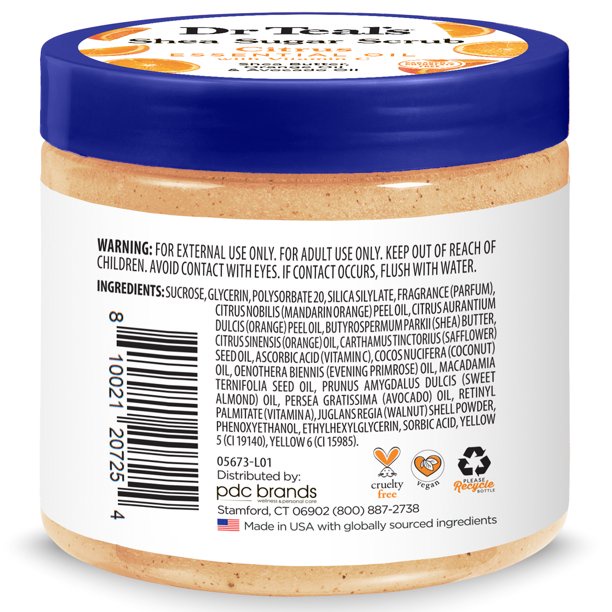Dr Teal's tẩy tế bào chết Body 538gr