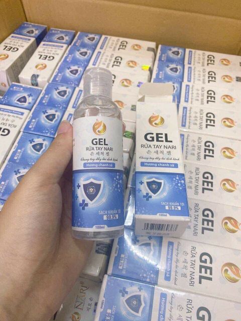 [Sạch Khuẩn 99,9%] Gel rửa tay khô tinh dầu Trà Xanh 100ml