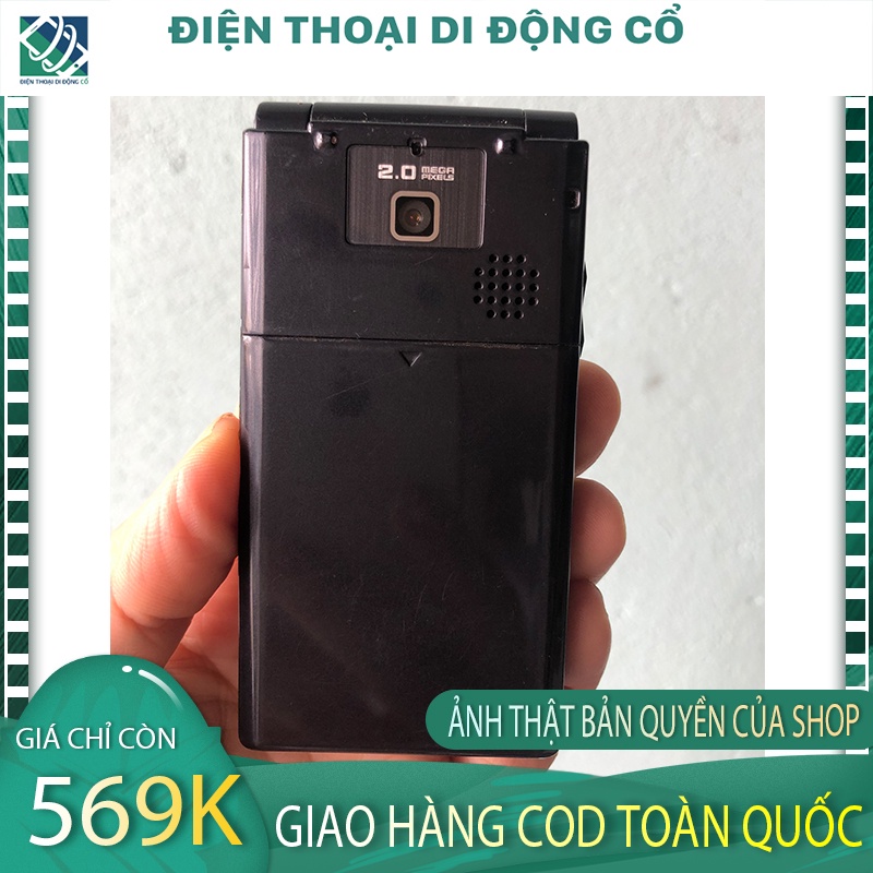 【CÓ CLIP】Điện thoại cổ Samsung Softbank 740SC Nắp Gập Sành Điệu, MÁY ZIN 100% - BH 12 tháng 1 ĐỔI 1 TRONG THÁNG ĐẦU TIÊN