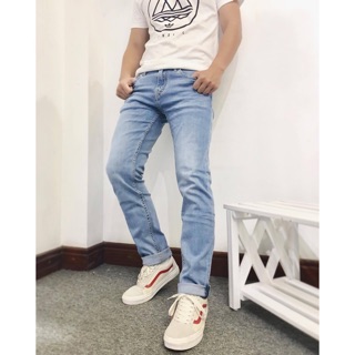 Quần jeans Lee xuất dư