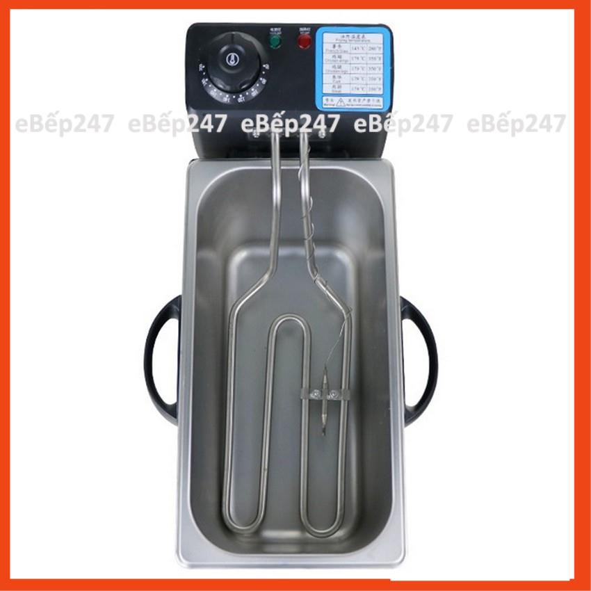 Bếp chiên nhúng, bếp rán điện đơn 4 lít cao cấp, siêu bền, siêu mạnh 2000W, chiên siêu nhanh  - eBếp247