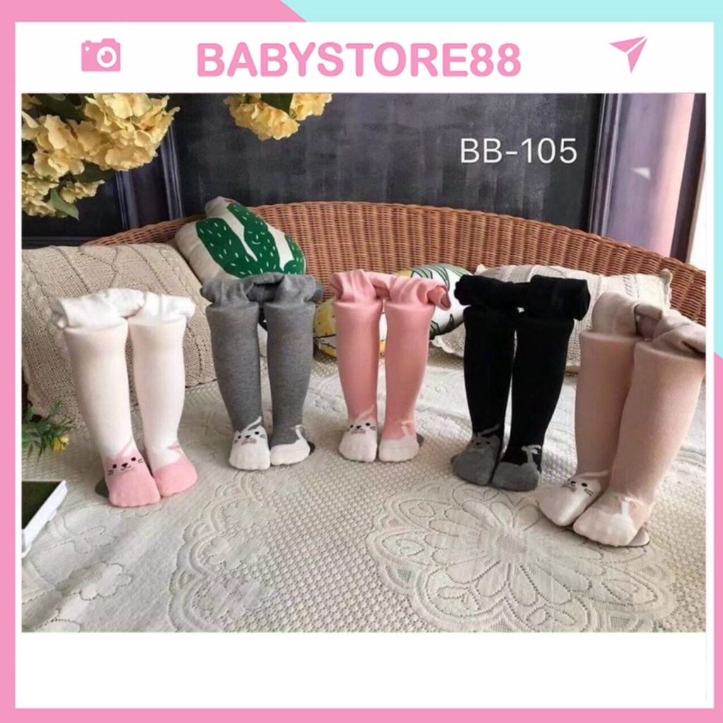 Quần tất cho bé gái Quảng Châu , quần legging dài liền bàn cho bé sơ sinh, 0. 1.2.3 tuổi Babysotre88