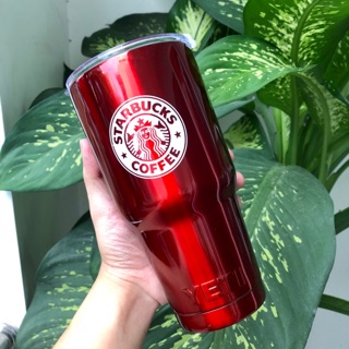 LY GIỮ NHIỆT YETI 900ML STARBUCKS (Logo YETI dập nổi - full phụ kiện)