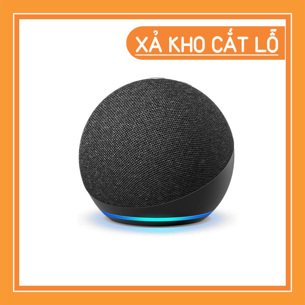 [Hàng Mỹ] [Amazon Echo (gen 4)] loa thông minh cao cấp mới nhất, tích hợp trung tâm điều khiển nhà thông minh