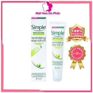 Thanh Lăn Dưỡng Mắt Simple Revitalising Eye-Roll On
