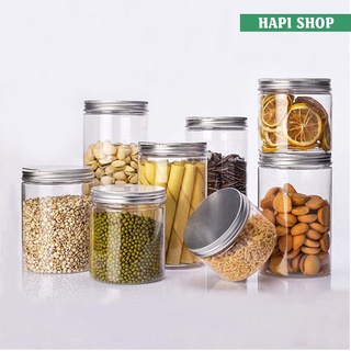 Hủ Nhựa Nắp Nhôm Bạc + Màng Seal Tự Dính