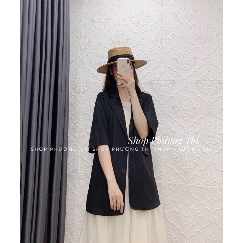Áo blazer - áo vest nữ tay lỡ dáng rộng Hàn Quốc (video/hình thật/sẵn) | BigBuy360 - bigbuy360.vn