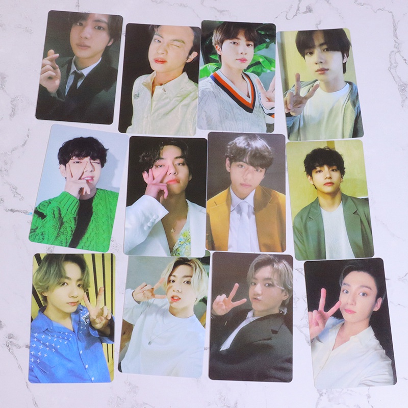 Photocard BTS - ảnh card BTS BE lucky Grammy - hàng unoff nhựa PVC