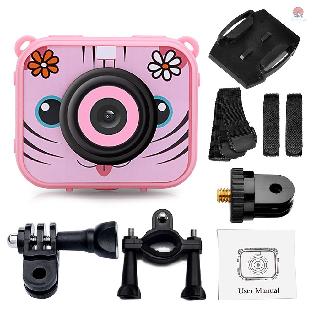 Camera thể thao kỹ thuật số 1080P 12MP chống thấm nước 30m cho bé
 | BigBuy360 - bigbuy360.vn