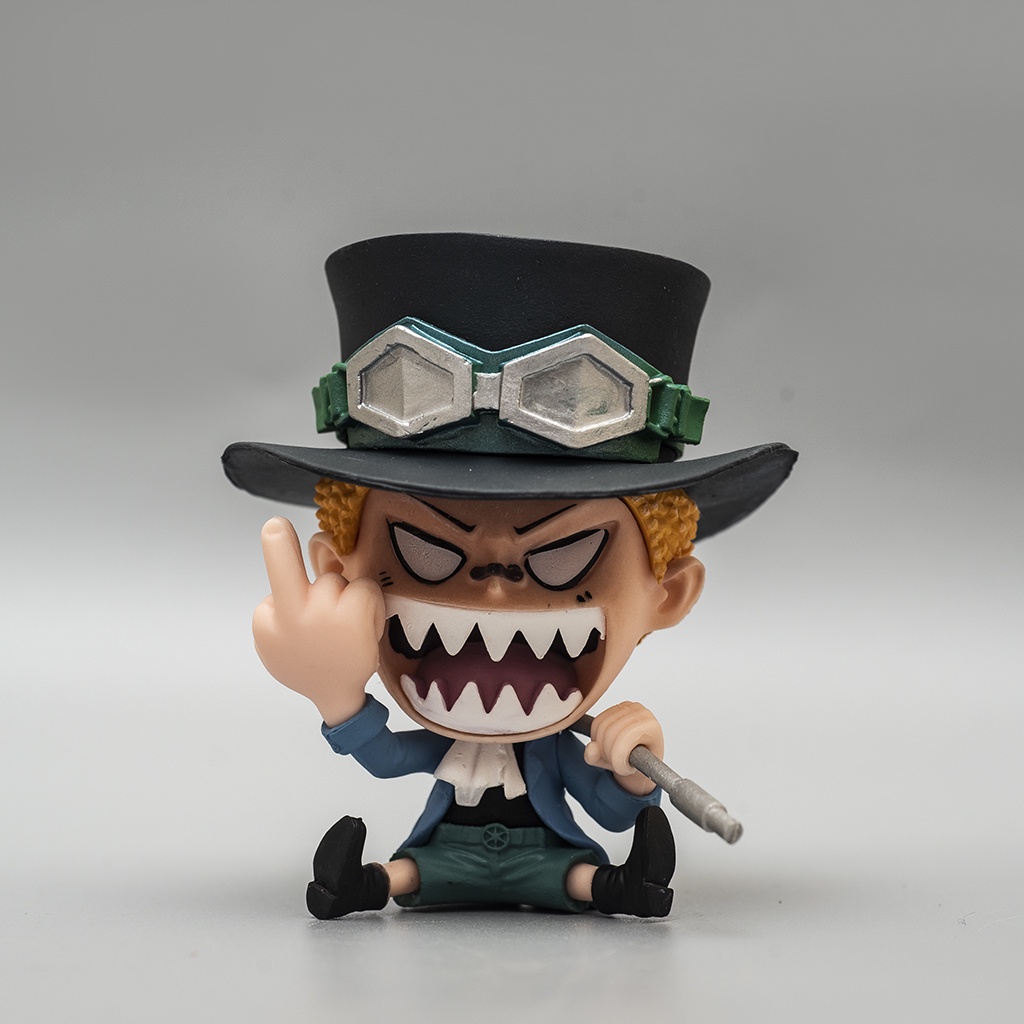 Mô hình One Piece chibi các nhân vật Luffy, Zoro, Sanji, ACE, Sabo - Mô hình trang trí One Piece Haki Shop