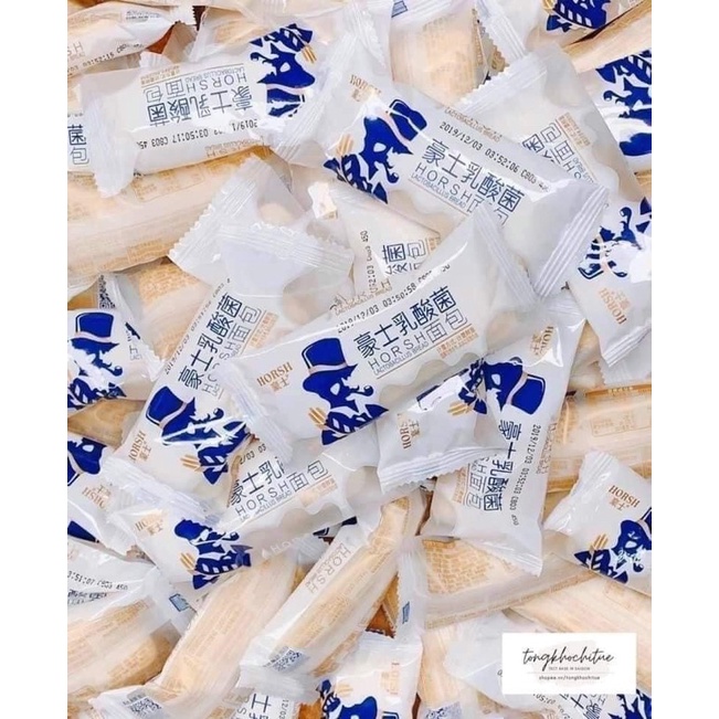 Thùng 2KG Bánh Sữa Chua HORSH Truyền Thống Đài Loan - Bánh Sữa Chua Ông Già Chuẩn Mềm Thơm Siêu Ngon