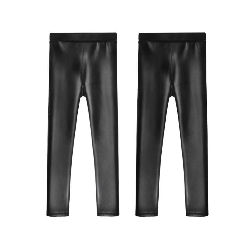 ❤Quần Legging Bằng Da Thời Trang Thu Đông 2020 Dành Cho Bé Gái